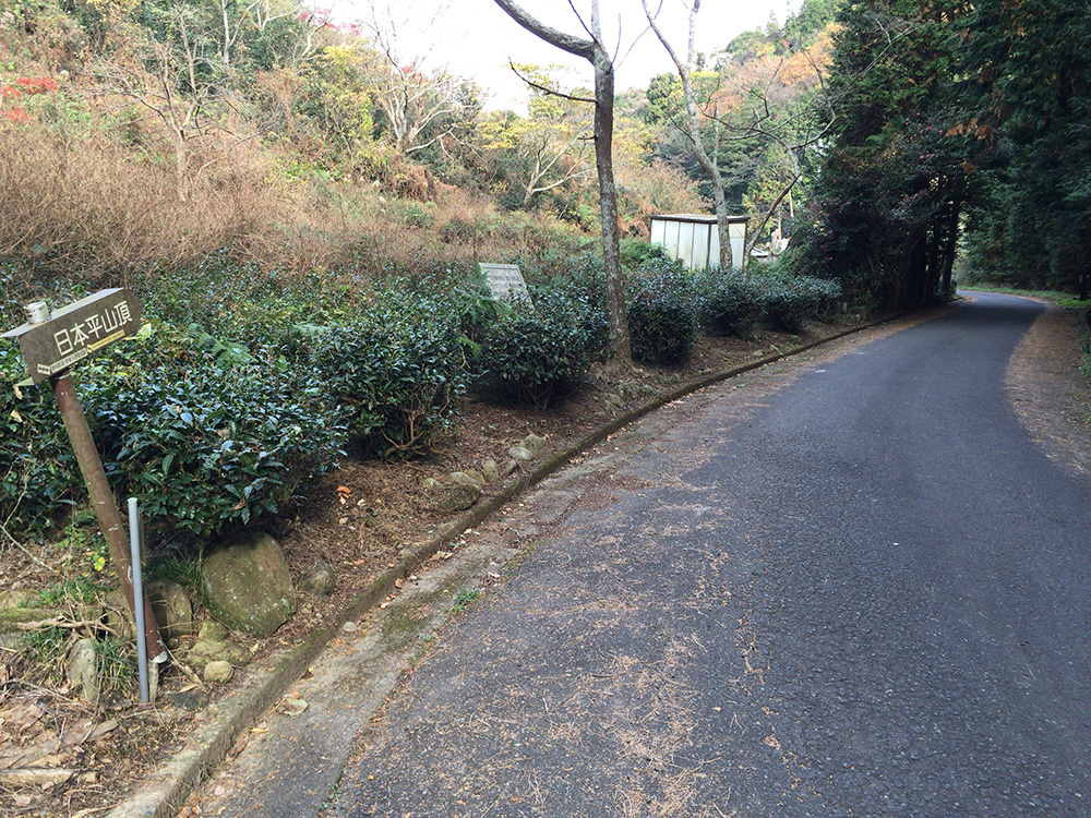 日本平ハイキングコース-一般道へ合流