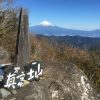 第一真富士山 頂上の標識